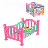 Berço Boneca Bebe Reborn Infantil Grande 47cm Menina