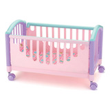Berço Brinquedo Balanço Boneca Bebê Reborn