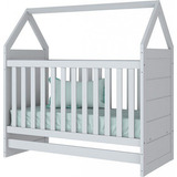Berço Cabana Montessoriano Americano Branco Henn