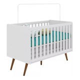 Berço Cama Mdp Americano Pés Palito Retrô Baby Plus Leartam