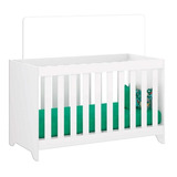 Berço Ditália Multifuncional 3x1 Bbi 51 Branco Cozy