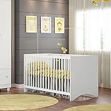 Berço Gutti Com Suporte Regulagem De Altura E Colchão 130x60 Branco