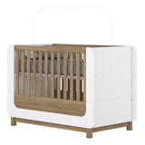 Berço Mini Cama 2 Em 1 Regulável Com Suporte De Mosquiteiro