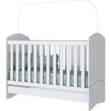 Berço Mini Cama 3 Em 1 Bala De Menta Luxo Que Vira Cama
