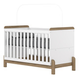 Berço Mini Cama Ajustável 2 Em 1 Com Suporte De Mosquiteiro