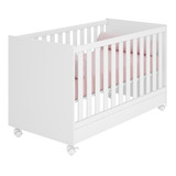 Berço Mini Cama americano Doce Sonho 1344 Branco Leartam