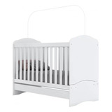 Berço Mini Cama Bala De Menta Branco Móveis Henn