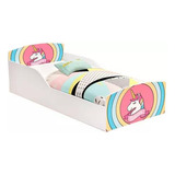 Berço Mini Cama Infantil Montessoriana Princesa Ou Carro Cor Sonho Unicórnio