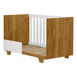 Berço Mini Cama Life 100 Mdf Branco Madeirado Ypê 