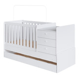 Berço Mini Cama Multifuncional Cama Auxiliar Bb690 Branco Co