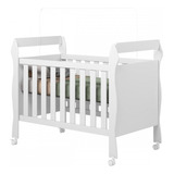 Berço Mini Cama Tigus Slim 4850 Super Proteção Branco 3x1 100 Mdf