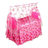 Berço P Boneca Reborn Meu Sonho Rosa Brinq Oliveira