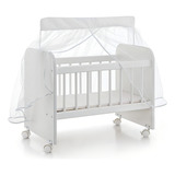 Berço Para Boneca Com Enxoval Sonno Baby Cor Branco