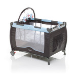Berço Portátil Bebê Cercadinho Compacto Toybar Azul Cosco
