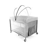 Berço Portátil Sleep Cinza Voyage