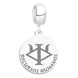 Berloque Recursos Humanos Prata 925