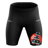 Bermuda Ciclismo Acolchoada Com Gel Masculina Short Promoção