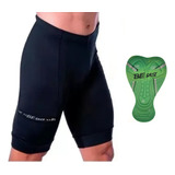 Bermuda Ciclismo Be Fast Masculina Forro Gel Com Bolso Mtb
