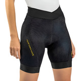 Bermuda Ciclismo Bike Fem Free Force Performance Carbon Gel