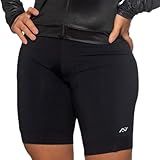 Bermuda Ciclismo Bike Mtb Speed Cós Alto Preta Feminina