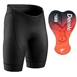 Bermuda Ciclismo Masculina De Compressão Com Forro Gel D80 - Preto - GG