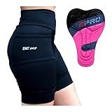 Bermuda Ciclista Feminina Short Ciclismo Forro De Gel Bolso Tamanho M Cor Preto