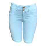 Bermuda Ciclista Lycra Color Eruption Jeans
