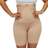 Bermuda Cinta Modeladora Efeito Chapa Barriga 36 A Plus Size