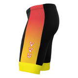Bermuda Com Forro Em Gel Yvu Ciclismo Ciclista Bike Unissex