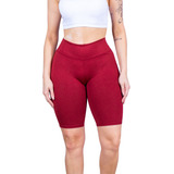 Bermuda Feminina Fitness Academia Caminhada Atacado Ciclista