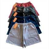 Bermuda Feminino Moletom Bolso E Amarra Moda Trend