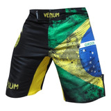 Bermuda Fight Jiu Jitsu Mma Muay Thai Venum Brazilian Flag