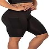 Bermuda Fitness Ciclista Academia Feminina Com Bolso F7NEWSTYLE Preto M 