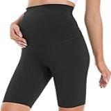 Bermuda Gestante Ciclista Shorts Comprido Maternidade Grávida Legging Suplex Sustentação Barriga BR Alfa G Regular Regular Padrão Preto 