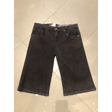 Bermuda Jeans Escuro Volcom