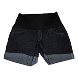 Bermuda Jeans Gestante 36 Ao 50 Short Gravida Nicole