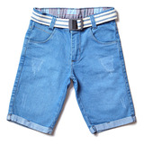 Bermuda Jeans Infantil Juvenil