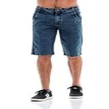 Bermuda Jeans Masculina Arauto Clássica Cor
