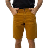 Bermuda Jeans Masculina Colorida Com Lycra
