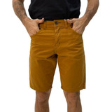Bermuda Jeans Masculina Colorida Com Lycra