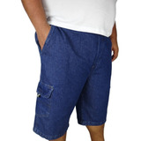 Bermuda Jeans Masculina Plus Size N