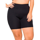 Kit 4 Bermuda Legging Fitness Academia Cintura Alta Short