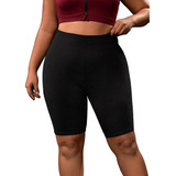 Bermuda Legguing Plus Size Feminino Suplex Academia Casual