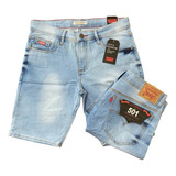 Bermuda Levis Jeans 501 Skiny Premium