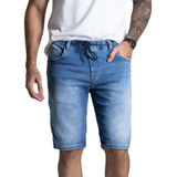 Bermuda Masculina Com Elástico No Cós 275880