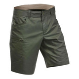 Bermuda Masculina De Trilha Nh500 Regular Caqui