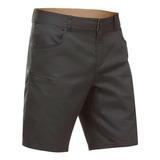Bermuda Masculina De Trilha Nh500 Regular Chumbo