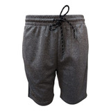 Bermuda Masculina Estilo Moletom Red Nose Cordão