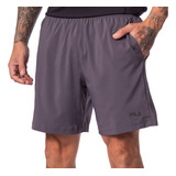 Bermuda Masculina Fila Diamond Ii 6 Cinza Escuro