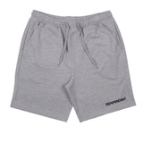 Bermuda Masculina Independent Moletom Bauhaus Short Cinza